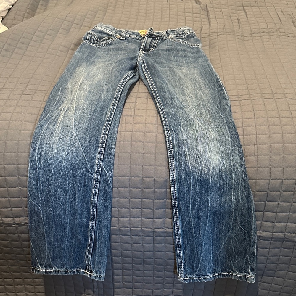 Wrangler Relaxed Fit Blue Jeans